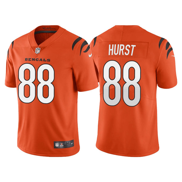 Youth Cincinnati Bengals #88 Hayden Hurst Orange Vapor Untouchable Limited Stitched Jersey