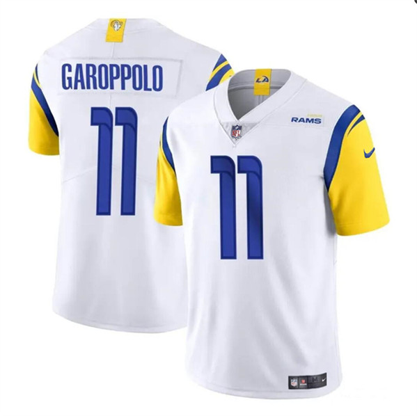 Youth Los Angeles Rams #11 Jimmy Garoppolo White Vapor Untouchable Football Stitched Jersey