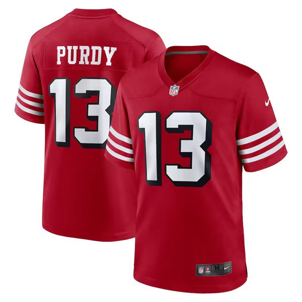 Toddlers San Francisco 49ers #13 Brock Purdy Red Game Stitched Jersey