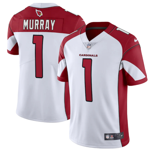 Youth Arizona Cardinals #1 Kyler Murray White Vapor Untouchable Limited Stitched Jersey