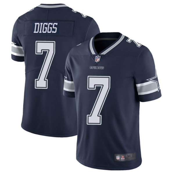 Toddlers Dallas Cowboys #7 Trevon Diggs Navy Vapor Limited Stitched Jersey