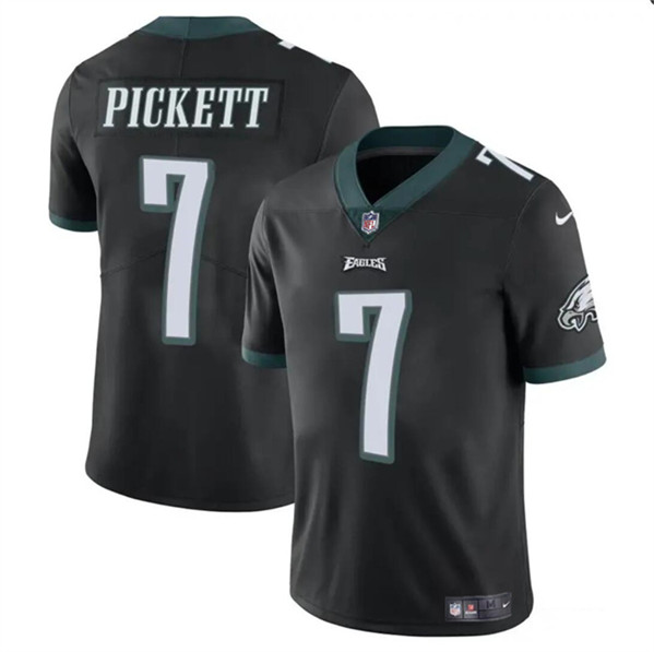 Youth Philadelphia Eagles #7 Kenny Pickett Black Vapor Untouchable Limited Football Stitched Jersey