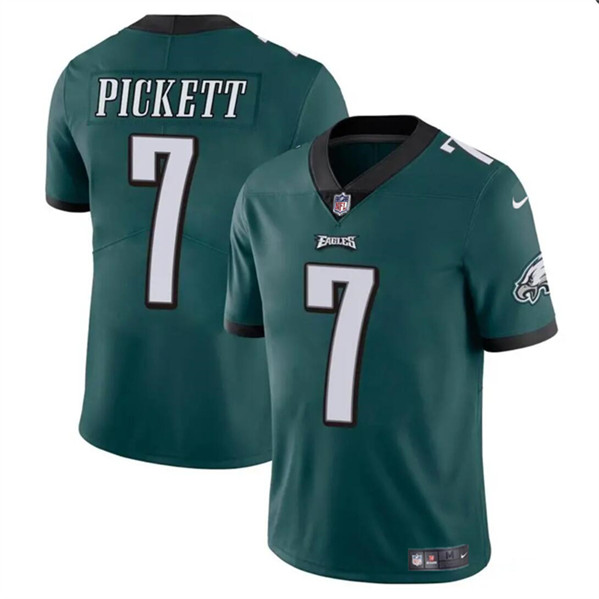 Youth Philadelphia Eagles #7 Kenny Pickett Green Vapor Untouchable Limited Football Stitched Jersey