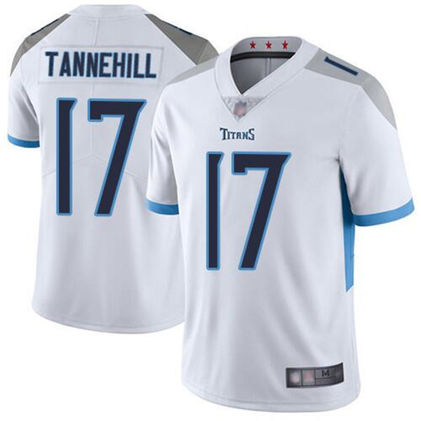 Youth Tennessee Titans #17 Ryan Tannehill White Vapor Untouchable Limited Stitched Jersey