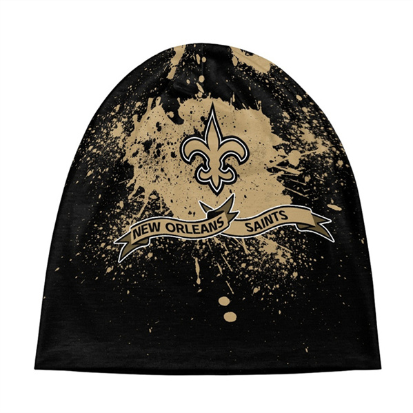 New Orleans Saints Baggy Skull Hats 079