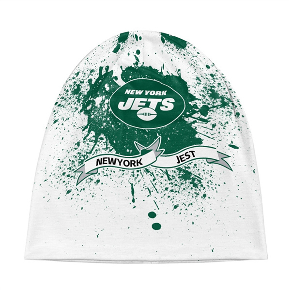 New York Jets Baggy Skull Hats 035