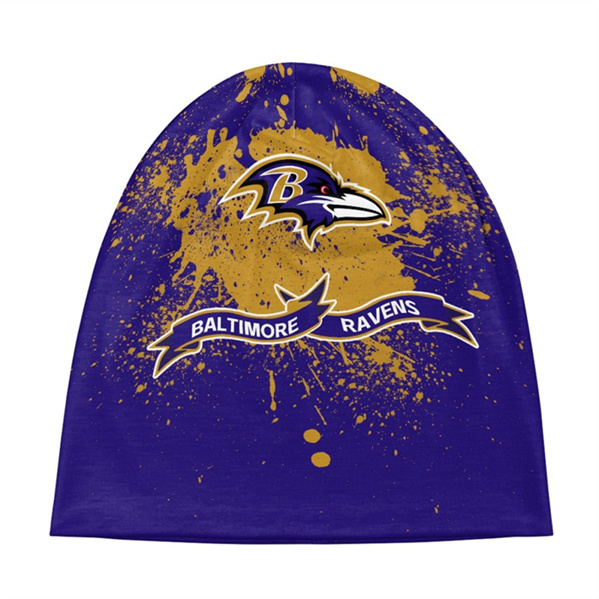 Baltimore Ravens Baggy Skull Hats 104