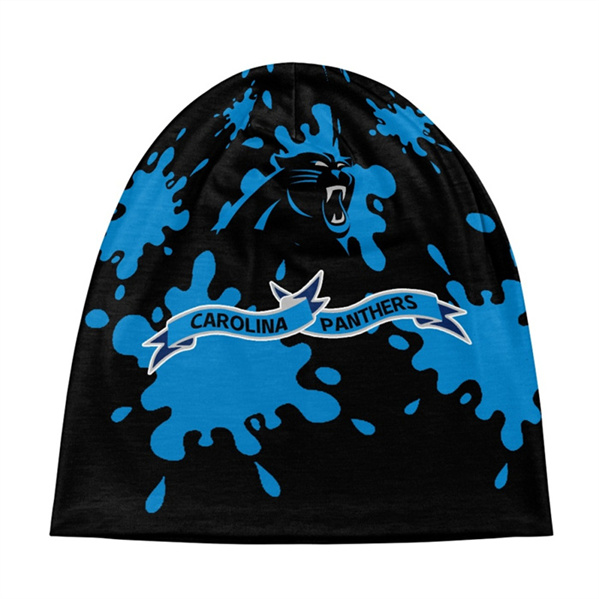 Carolina Panthers Baggy Skull Hats 034