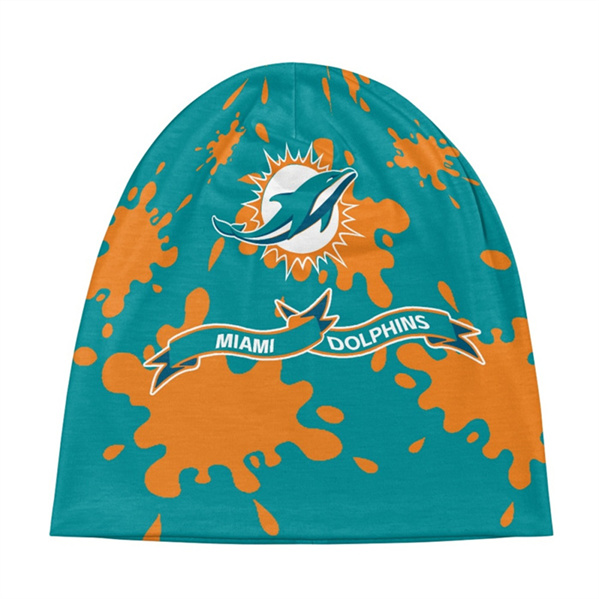 Miami Dolphins Baggy Skull Hats 081