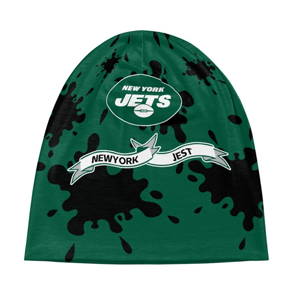 New York Jets Baggy Skull Hats 036