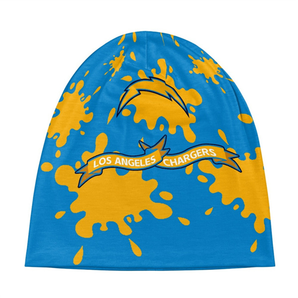 Los Angeles Chargers Baggy Skull Hats 035