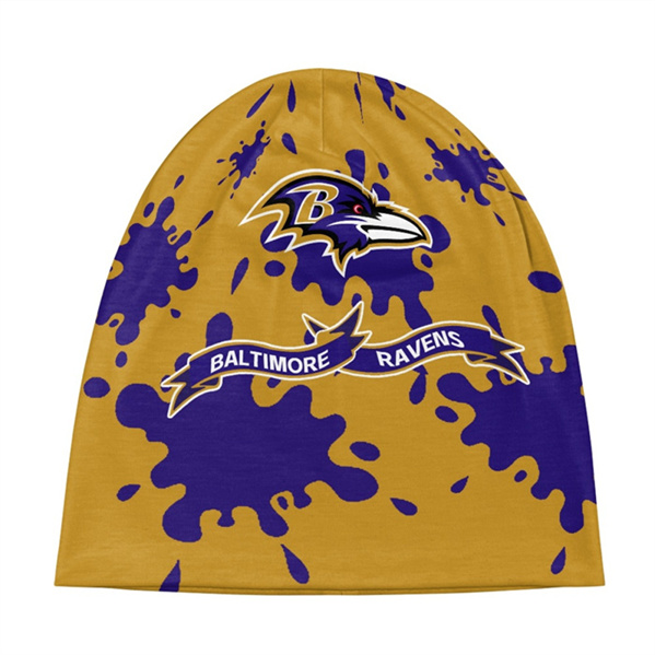 Baltimore Ravens Baggy Skull Hats 105
