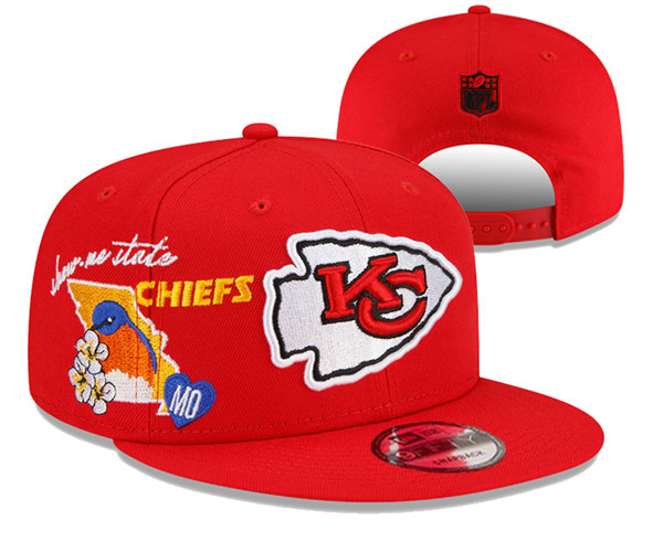 Kansas City Chiefs Stitched Snapback Hats 112