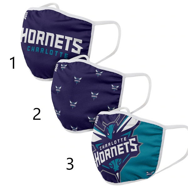 Charlotte Hornets Face Mask 29073 Filter Pm2.5 (Pls check description for details)