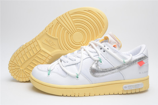 Women's Dunk Low X Off-White Shoes 051