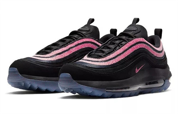Women's Running Weapon Air Max 97 Black Shoes 007