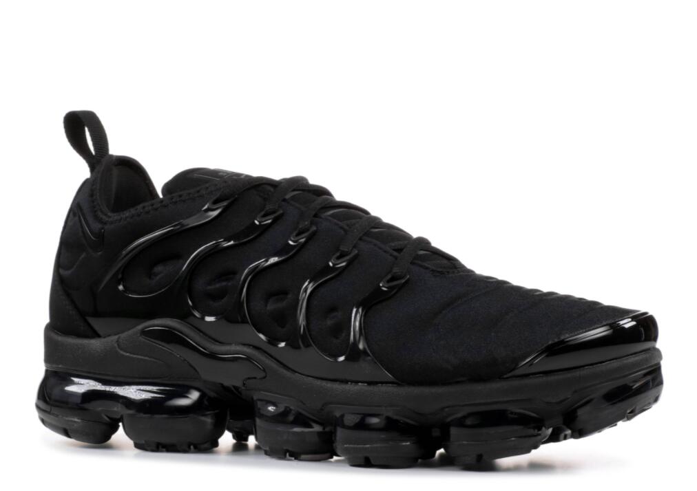 Men's Running Weapon Air Vapormax Plus “Triple Black” Shoes 010