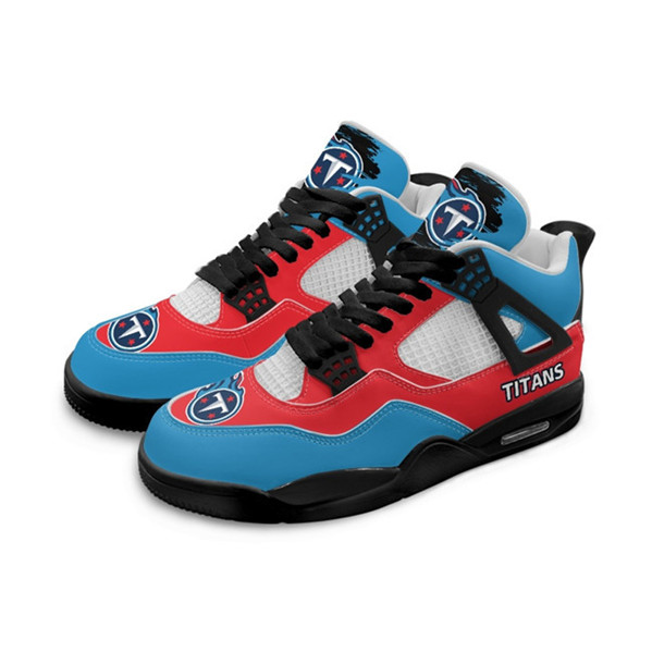 Women's Tennessee Titans Running weapon Air Jordan 4 Shoes 001
