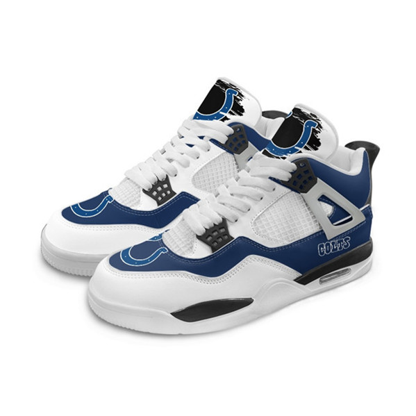 Women's Indianapolis Colts Running weapon Air Jordan 4 Shoes 003