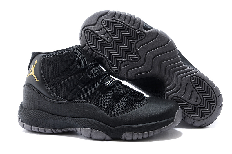 Running weapon Air Jordan 11 Shoes All Black Cheap Sale from China