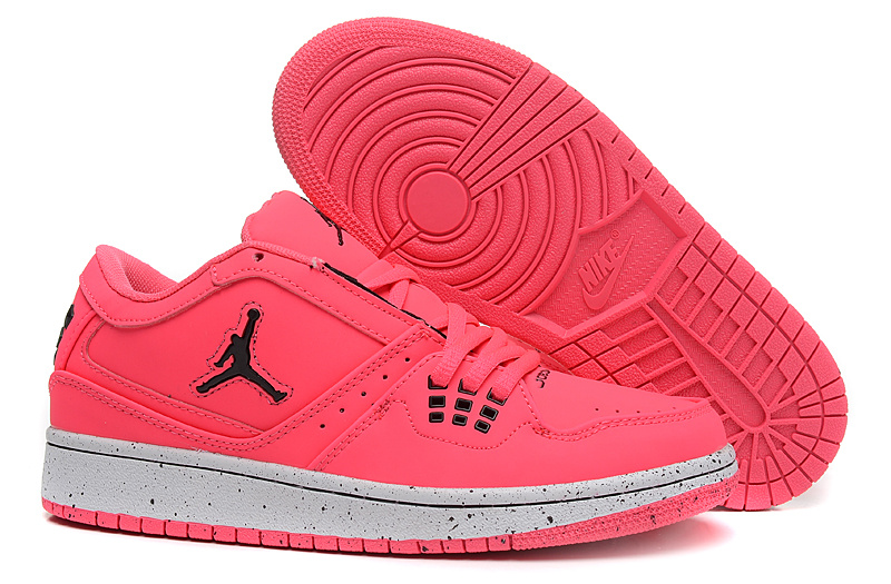 Running weapon Cheap Air Jordan 1 Women's Retro Shoes Pink/Black