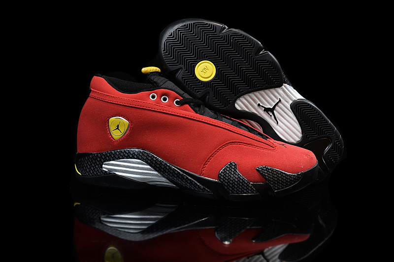 Running weapon Cheap Wholesale Nike Shoes Air Jordan 14 Ferrari Red
