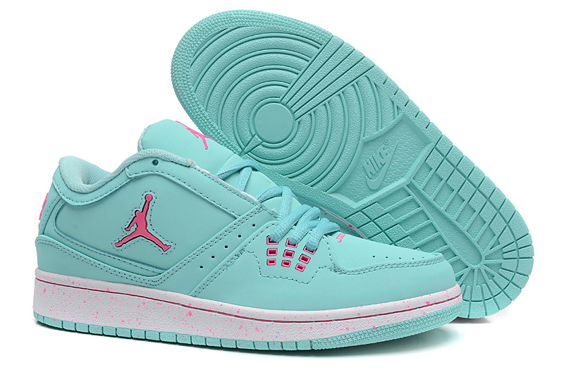 Running weapon Cheap Air Jordan 1 Women's Retro Shoes Acid Blue/Pink