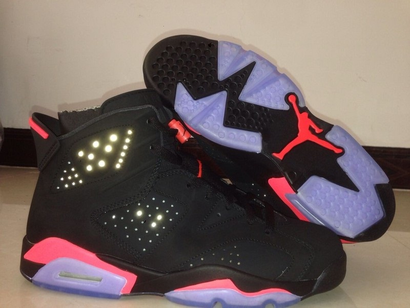 Running weapon Air Jordan 6 Black Infrared Shoes Men Wholesale from China