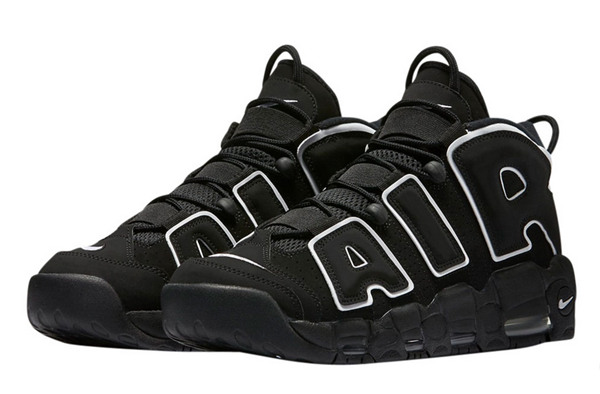 Men's Air Uptempo Camo Black Shoes 044