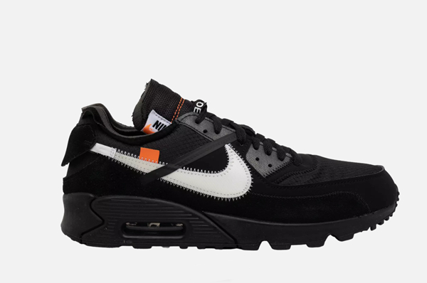 Women's Running Weapon Air Max 90 Black Shoes 053