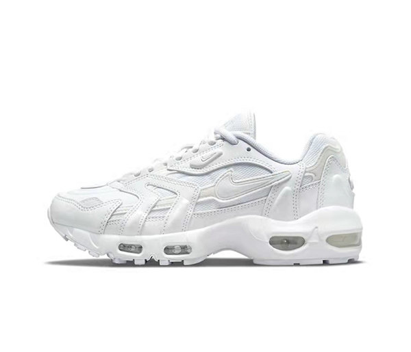Women's Running weapon Air Max 96 White Shoes 002