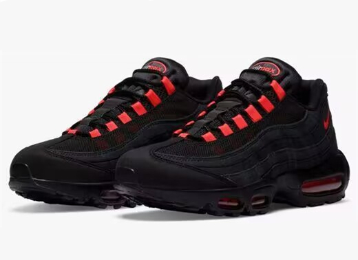 Men's Running weapon Air Max 95 Black Shoes 061