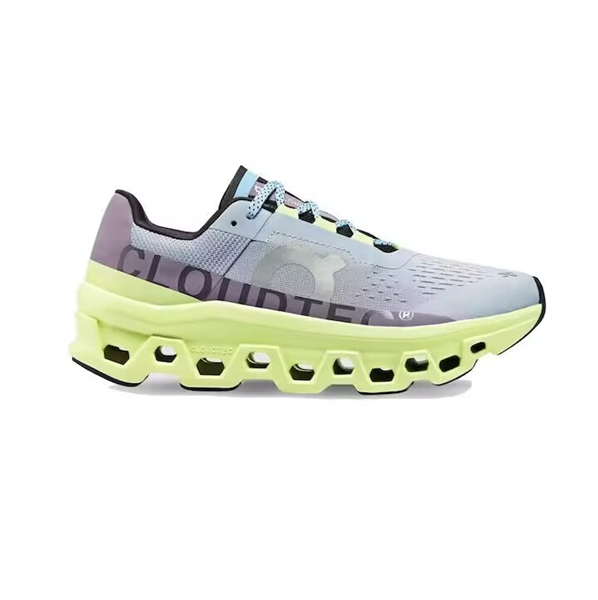 Women's On Cloudmonster Gray/Creen Shoes 032