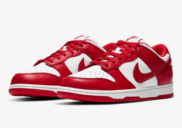 Women's Dunk Low Red Shoes 057