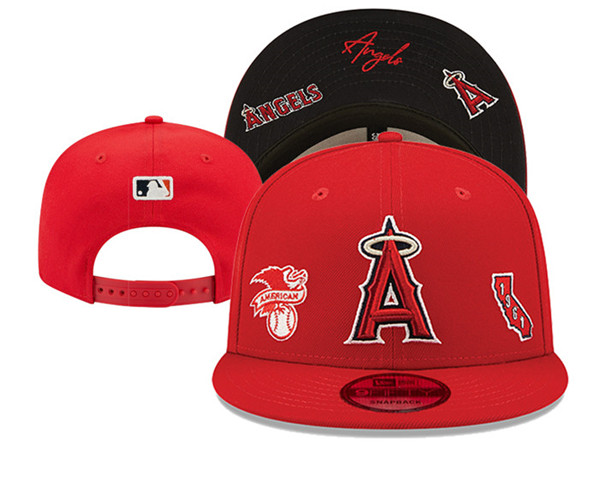 Los Angeles Angels Stitched Snapback Hats 016
