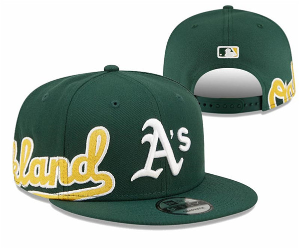 Oakland Athletics Stitched Snapback Hats 019