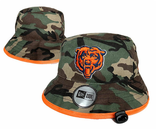 Chicago Bears Salute To Service Stitched Bucket Fisherman Hats 0116