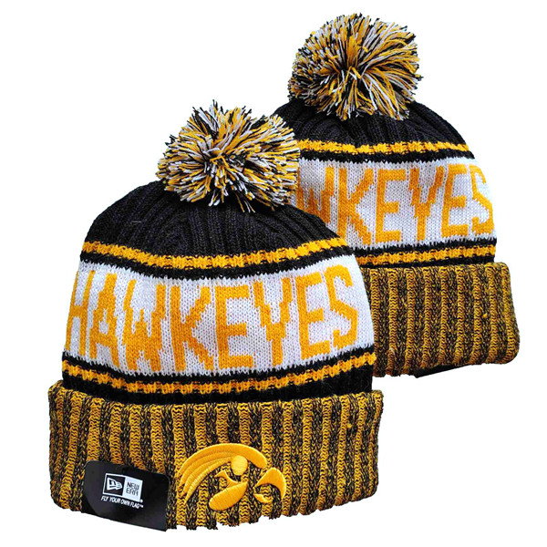 Iowa Hawkeyes Knit Hats 001