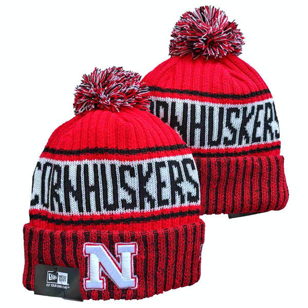 Nebraska Cornhuskers Knit Hats 001