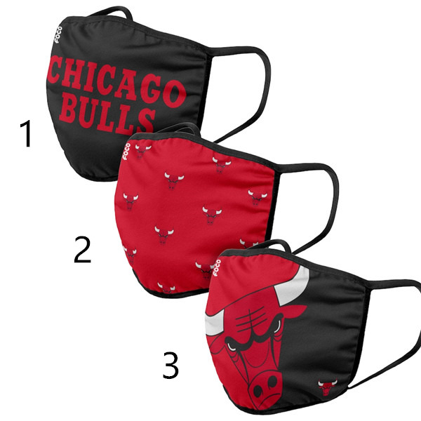 Chicago Bulls Face Mask 29067 Filter Pm2.5 (Pls check description for details)