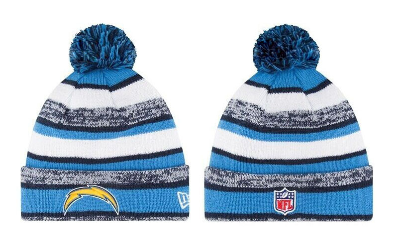 NFL Los Angeles Chargers Stitched Knit Hats 010