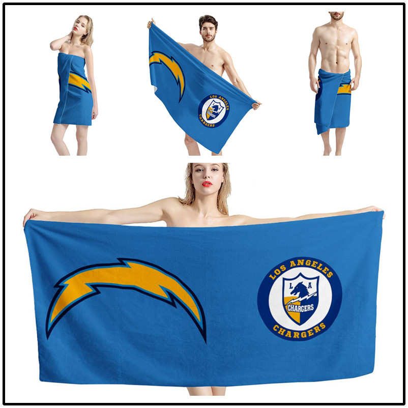 Los Angeles Chargers Beach Towel 30" x 60"