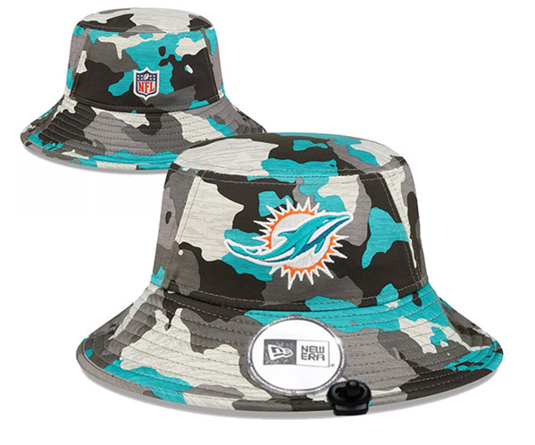 Miami Dolphins Stitched Bucket Fisherman Hats 083