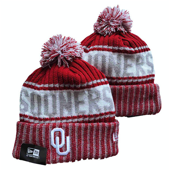 Oklahoma Sooners Knit Hats 001