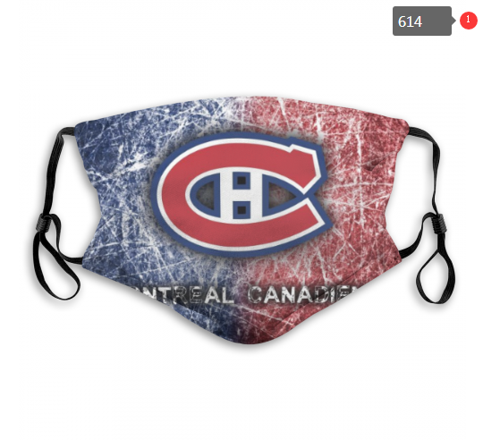 Canadiens Face Mask 00614 Filter Pm2.5 (Pls Check Description For Details) Canadiens Mask