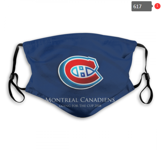 Canadiens Face Mask 00617 Filter Pm2.5 (Pls Check Description For Details) Canadiens Mask