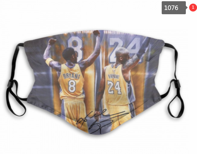 Lakers Kobe Bryants Face Mask 001076 (Pls check description for details) Lakers Face Mask