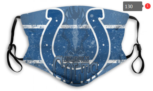 Colts Sports Face Mask 00130 Filter Pm2.5 (Pls Check Description For Details)