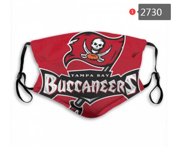 Buccaneers Face Mask 02730 Filter Pm2.5 (Pls Check Description For Details) Buccaneers Mask
