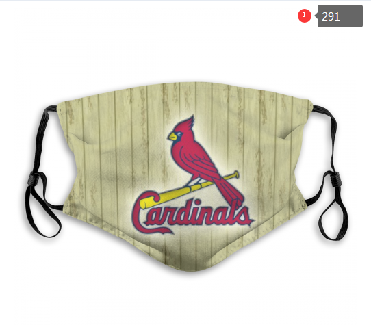 St.Louis Cardinals Face Mask 00291 Filter Pm2.5 (Pls Check Description For Details) St.Louis Cardinals Mask